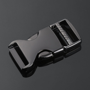 Jiuyuan Metal Buckle 20mm Zinc Alloy Adjustable <b>Pet</b> <b>Leash</b> Webbing Buckle Solid Color Spring 2022 - Product Image 3