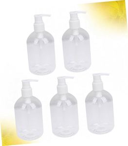 300ml 500ml 10oz 16oz Cosmetic Packaging Container for Skin Care Serum Lotion Body Wash Shower Gel <b>Shampoo</b> Pet Use Plastic Pump - Product Image 4