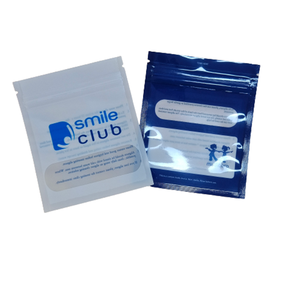 Aligneurs transparents imprimés sur mesure emballage trois sacs scellés sur le côté réutilisables fermeture éclair pour la maison retenue des dents sacs en mylar - Product Image 6