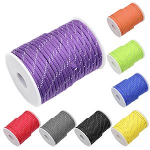 Cuerda Reflectante Daqin de 30M, 7 Hilos, 4mm, Resistente a Alta Presión, para Tiendas de Campaña, Accesorios de Supervivencia, Línea de Paracaídas de Advertencia - Product Image 1