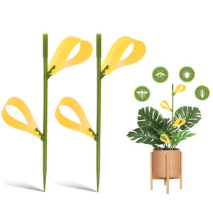 飞行昆虫粘性桩捕虫器桩捕捉贴纸植物真菌Gnat害虫陷阱 - Product Image 1