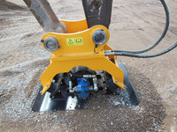 Vibrateur hydraulique monté sur pelle, compacteur de plaque de sol à vendre