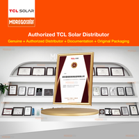 Panel Surya Bifasial Kaca Ganda TCL Solar TBC Grosir 650W 655W 660W 665W 670Wp Modul Fotovoltaik Harga Grosir Pabrik