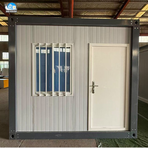 Maison portable en acier préfabriquée à assemblage gratuit Maison préfabriquée à 2 étages Hôtel Bureau Maison en conteneur - Product Image 4