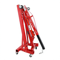 Grue de levage pliable 2T pour moteur, élévateur de moteur de voiture portable, grue de levage pour garage et entretien de véhicules – Vente directe usine