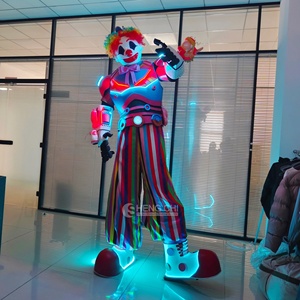 Traje Luminoso LED Multimodo de Payaso Robot con <span class=keywords><strong>Zancos</strong></span> para Pascua, Halloween, Clubes y Espectáculos en Vivo - Product Image 3