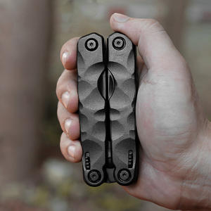 Herramienta de Bolsillo Multifuncional con Navaja, Herramienta Plegable Portátil para Exteriores, Tijeras de Autodefensa de Emergencia, Sierra, Multiherramientas - Product Image 2