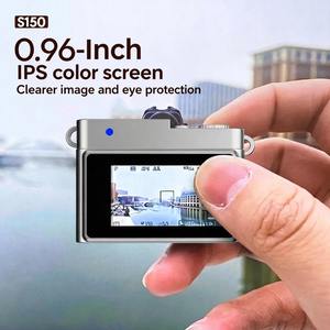 Mini Cámara de Seguridad de Alta Calidad 1080P, Cámara Corporal Retro con Filtro Blanco y Negro, Grabadora de <span class=keywords><strong>Video</strong></span> para Reuniones, Senderismo, Cámara Portátil con Llavero - Product Image 4
