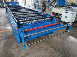 Machine de formage de tôles ondulées galvanisées IBR, machine de fabrication de tôles de toiture en métal revêtues d'aluminium-zinc - Product Image 3