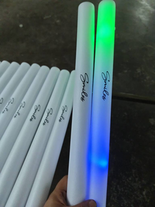 Luckykoo Tùy Chỉnh LED Ánh Sáng Glow Bọt Thanh Nhấp Nháy Ánh Sáng-up <span class=keywords><strong>Baton</strong></span> Buổi Hòa Nhạc Cổ Vũ Bọt Glow Stick Cho Đám Cưới Đảng - Product Image 5