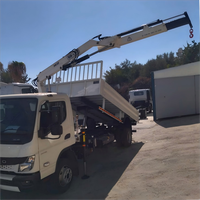 Camion-grue articulé de 2, 3 et 4 tonnes avec manipulateur à flèche articulée et télécommande SQ2ZA2