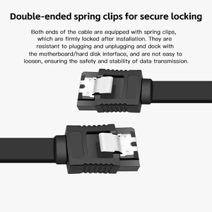 SATA3.0 SSD Serial Port <strong>Cable</strong> Optical Drive DVD Burner Universal High-speed Transmission SATA <strong>3</strong>.0 Data <strong>Cable</strong> - Product Image 3