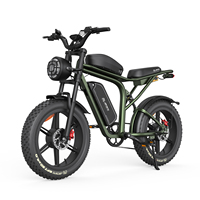 Bicicleta Eléctrica JANSNO de Doble Suspensión y Doble Motor, 48V 37AH, Batería de Litio Doble, Estilo Vintage, Neumáticos Anchos, JANSNO X80, Stock en la UE y Alemania