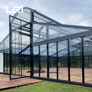 เต็นท์งานแต่งงานทรงกลมโครงสร้างสีดำหรูหรา สำหรับจัดงานเลี้ยง 100 ท่าน - Product Image 2