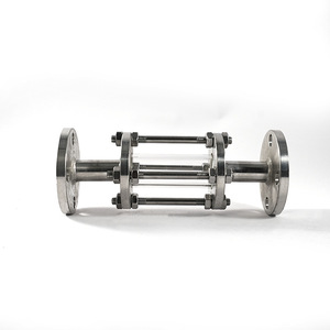 Tuyau sanitaire droit en acier inoxydable 304/316 avec regarderette, poli, DN32 - Product Image 2