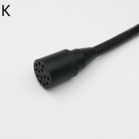Connecteur sous-marin Subconn Micro Circulaire Femelle Bulkhead Mâle Inline MCBH13F MCIL13M pour câble humide enfichable ROV