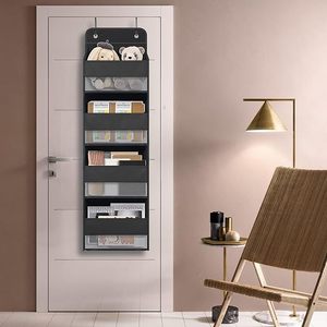 Organizador <span class=keywords><strong>de</strong></span> Puerta con 4 Bolsillos Grandes <span class=keywords><strong>para</strong></span> Armario, <span class=keywords><strong>Baño</strong></span>, Dormitorio, <span class=keywords><strong>para</strong></span> Juguetes, Cosméticos y Artículos Esenciales <span class=keywords><strong>para</strong></span> Bebés - Product Image 3