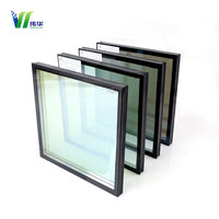 Panneaux isolants en verre double vitrage (IGU) à rupture de pont thermique pour murs-rideaux industriels de supermarchés en aluminium écologique