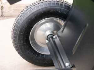 Chariot de jardin avec benne basculante à dégagement rapide, remorque pour VTT/UTV, bac de chargement en plastique, <span class=keywords><strong>brouette</strong></span> de chantier - Product Image 3