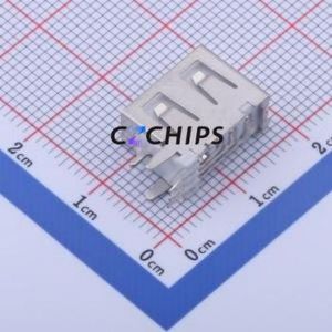 906-162B1014D10200 <b>USB</b> Connector Through hole Component (THT) Connector Type-<b>A</b> <b>USB</b> <b>2.0</b> Female Side Insert - Product Image 2