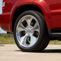 2-teilige Räder Vollständig Poliertes Design Fünf-Speichen-Stil Geschmiedetes Rad für Dodge Durango 17 Zoll 18 Zoll 19 Zoll