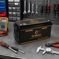 Bms 4S 12.8V 100Ah 200Ah 300Ah 400Ah 600Ah Lipo4 100 200 300 400 600 Ah Pack de Batteries au Lithium 24V 12V Lifepo4