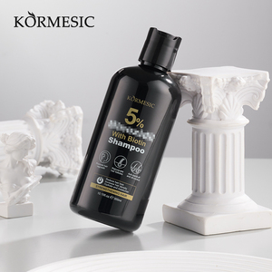 Champú Capilar KORMESIC de Marca Privada 300ml, Nutritivo, Reparador, Anticaspa, para Cabello Dañado, Vegano, con Biotina, Tratamiento Anticaída - Product Image 1