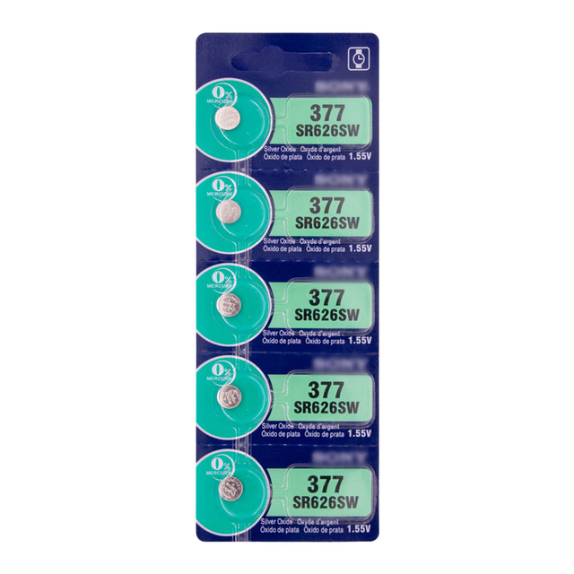SR626SW/364 SR920SW/371 SR626SW/377 SR927SW/395 SR416SW/337 SR521SW/379 Alkaline Button Cell Battery 1.55V Watch Home Appliances