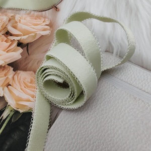 Custom Elastic <b>Webbing</b> Clothes <b>Webbing</b> Jacquard Nylon <b>Webbing</b> for Bags Straps Free Sample Factory Custom Medical Elastic - Product Image 5