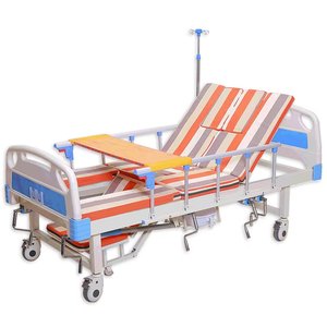 Lit médical de qualité hospitalière avec cadre métallique à poulies réglables, capacité de 260 kg et garantie de 3 ans - Product Image 4