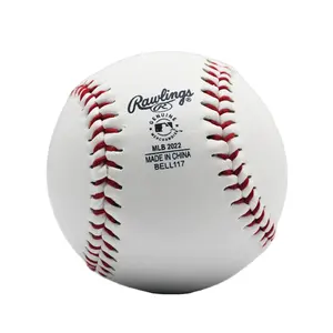 Béisbol de cuero sintético de PVC, liga oficial profesional personalizada, promocional, venta al por mayor