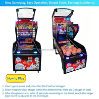 NinthD Meilleur Prix Machine d'Arcade de Basketball de Luxe à Monnayeur en Acier 110/220V pour Centres de Jeux