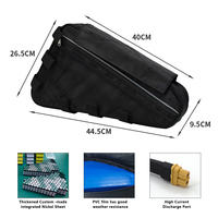 EU-Lagerbestand Hochwertige 2000W-5000W Batterie 72V 30Ah E-Bike-Akku 52V 20Ah 30Ah Dreiecksbatterie Softpack mit 5A Ladegerät
