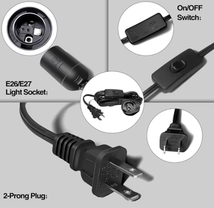 Spina a 2 Pin certificata VDE con <span class=keywords><strong>Set</strong></span> di fili piatti a doppio conduttore e interruttore 304, conforme allo Standard europeo ENEC - Product Image 6