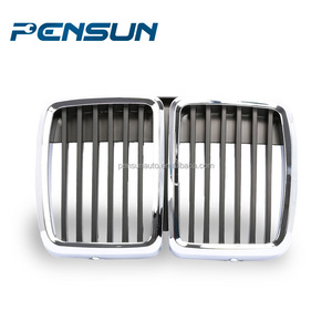 Parrilla Delantera para Automóvil, Kit de Carrocería para <span class=keywords><strong>BMW</strong></span> Serie 3 <span class=keywords><strong>E30</strong></span> 1982-1991, Parrilla Central Cromada para Capó Delantero - Product Image 2