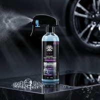 Revestimiento Cerámico 3 en 1 de Secado Rápido para Pintura de Automóviles, Cera Líquida, Pulimento Hidrofóbico, Capa Superior de Secado Rápido, Revestimiento Cerámico Nano en Aerosol para Bricolaje