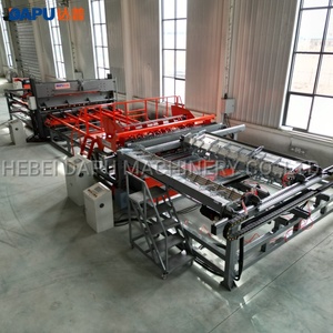 Bahçe/güvenlik çitleri için bükme fonksiyonlu otomatik çit Panel kaynak makinesi - Product Image 1