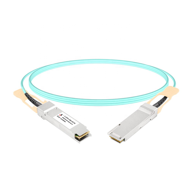OEM/ODM 200G QSFP56 AOC Active Optical Cable Compatible 1-20 Meters 200Gbps 4X50G PAM4 QSFP56 to QSFP56 for Data Center Switch