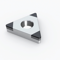 Plaquettes d'outillage CNC haute performance CBN TNGA pour fraisage et tournage, PCD CBN Triangle Carré