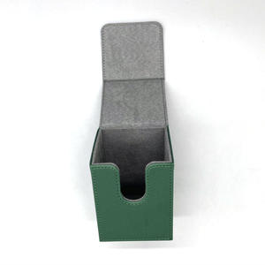 बड़े आकार के डेक कार्ड गेम बॉक्स प्लास्टिक चमड़े के मामले को mtg tcg के साथ संगत 100 + आस्तीन कार्ड रखता है - Product Image 6