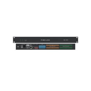 Processeur de signal numérique FHB <span class=keywords><strong>MU</strong></span>-1616 16x16 avec <span class=keywords><strong>carte</strong></span> <span class=keywords><strong>son</strong></span> USB, AEC, AFC, ANC, mixeur automatique - Product Image 1