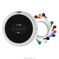 Moniteur Holter ECG portable Wellue Lepod Pro, design ultra-léger 50g, moniteur ECG portable 12 pistes