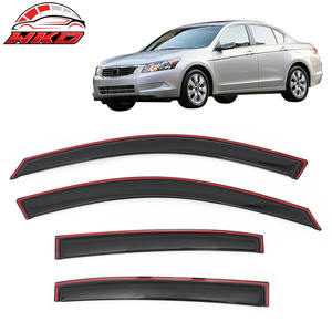 Pare-soleil pour Honda Accord 08-12 berline, déflecteurs de vent et de pluie intégrés - Product Image 1