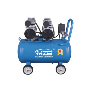Compresor de Aire sin Aceite Mzb 110V 1650H 40L Tipo Paleta de Aleación de Aluminio para Herramientas Neumáticas, Pintura e Inflado de Neumáticos - Product Image 2