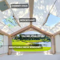 Vente en gros Portable Gonflable Air Tente Confortable Sûr Oxford Toile Tissu Grand Espace Étanche Pique-Nique Camping Offre Spéciale