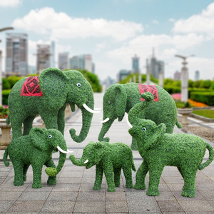Hàng Mới Về Vườn Topiary Frames Kích Thước Cuộc Sống Nhân Tạo Topiary Động Vật - Product Image 1