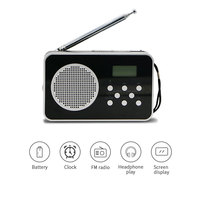 Modèle de poche intelligent de haute qualité, pour Tuning numérique AM / FM/SW, haut-parleur Mono intégré, lecture Radio