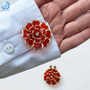 Cubiertas de <span class=keywords><strong>Botones</strong></span> de Hortensia con Pétalos de Resina Azul, Adornos para Camisas, Joyas Acrílicas con Flores, Cubierta de Botón Removible para Mujer - Product Image 5