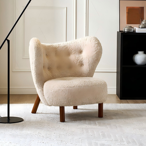 Chaise de salon moderne en velours, confortable et imperméable, idéale pour la maison, le bureau ou le salon - Offre spéciale - Product Image 2