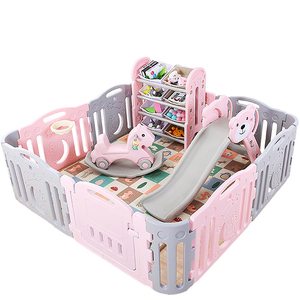 Feelkids-parque <span class=keywords><strong>de</strong></span> juegos interior <span class=keywords><strong>de</strong></span> plástico para bebé, gran oferta - Product Image 1